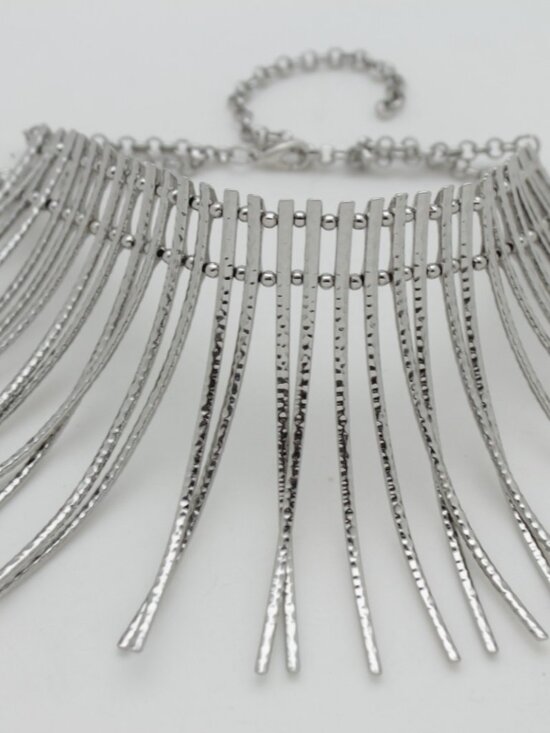 Women Boot Metal Chain Long Silver Bracelet Shoe Anklet Bling African Charm SET main image 16